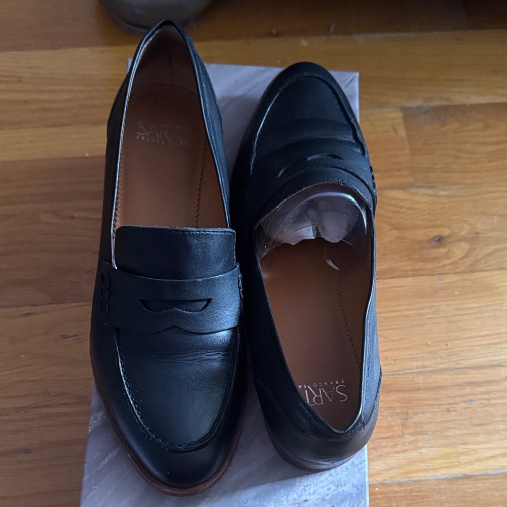 Franco Sarto Black Women's Loafers